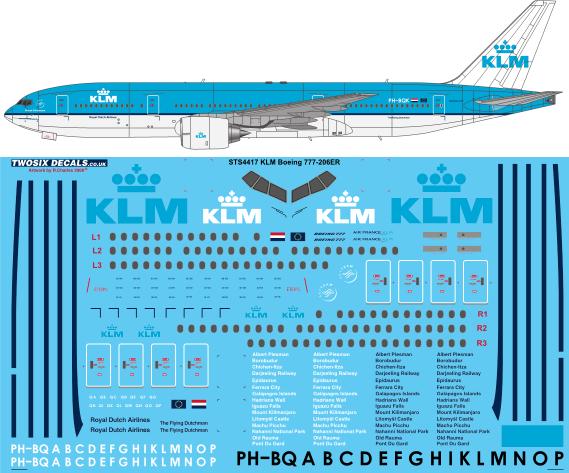 Boeing 777-200 (KLM) sts4417