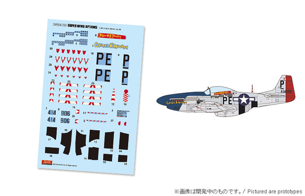 P51D/K Mustang Marking Set 3 sws04-D03