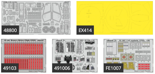 Detailset F4C Phantom (Academy) BIG49231