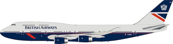 Boeing 747-400 British Airways Landor G-BNLL With collectors coin ARDBA41