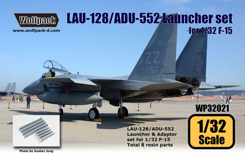 LAU-128/ADU-552 Launcher set for F-15 WP32021