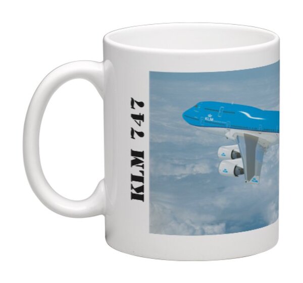 Mug KLM Boeing B747-400 MOK-KLM747