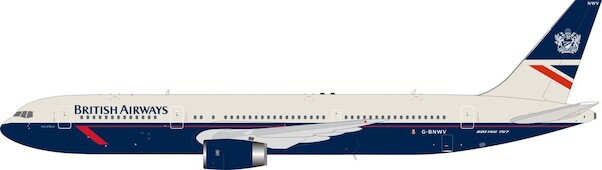 Boeing 767-300 British Airways Landor G-BNWV With Stand ARDBA11