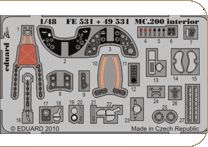 Detailset Macchi MC200 Self Adhesive (Italeri) E49-531