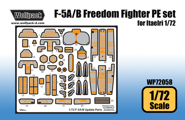 F5A/B Freedom Fighter update set (Esci/Italeri) WP72058