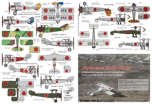 Japanese Early Birds, Japanese aircraft of interwar period RD72-055