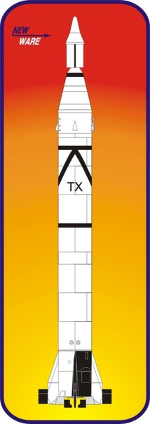 Jupiter C Rocket First US satellite launch vehicle - Launch vehicle of first man made object recovered from space NW039