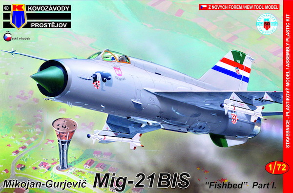 Mikoyan MiG21Bis Fishbed Part 1 (Yugoslavia, Hungary, Poland, Bulgaria) KPM72100