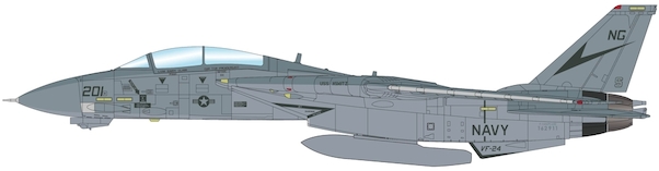 F14B Tomcat (US Navy, 162911, VF-24