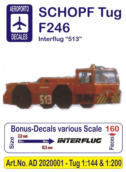 Schopf F246 Aircraft Tug (Interflug 513) Ad2020001