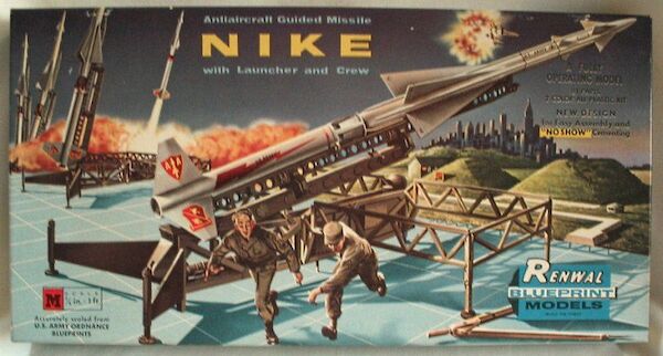 Nike Anti Aircraft Guided Missile with Launcher and crew (ORIGINAL KIT NOT SSP) M550:149