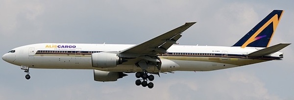 Boeing 777-200ER AlisCargo Airlines EI-GWB Flap Down LH4265A