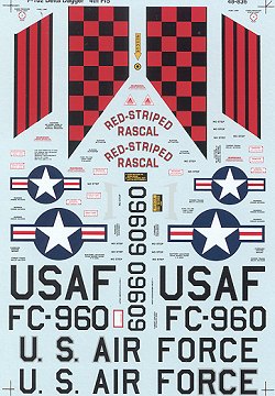 48-836 Convair F102 Delta Dagger (4th FIS) 48-836