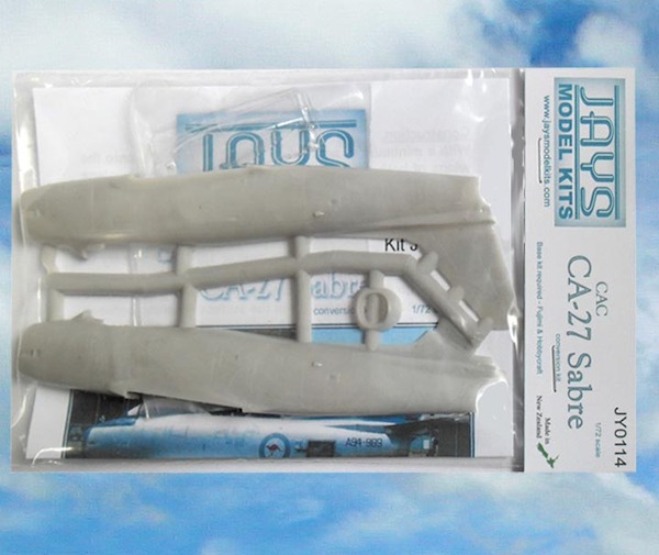 CAC CA27 Sabre conversion (Fujimi, Hobbycraft) JY0114