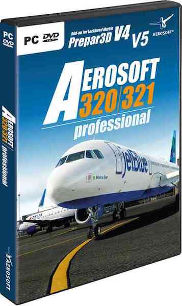 Aerosoft A320/A321 professional (download version) Now inluding Paint kit. AS14200