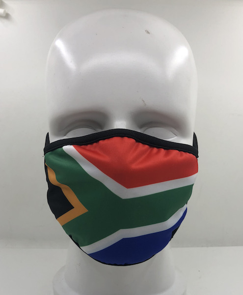 Face Mask Proud to be South African (Republic of South Africa flag) MASK-SA