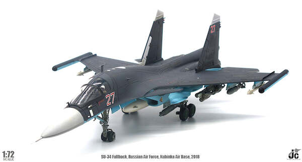 Sukhoi Su34 Fullback Russian Air Force, 27 red Khmeimim Air Base, Syria, 2015 JCW-72-SU34-005