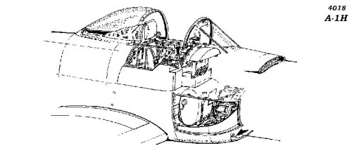 A1H Skyraider Interior Set (Tamiya) CMKA4018