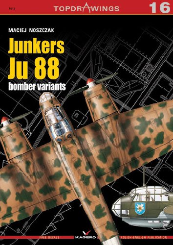 Junkers Ju88 bomber variants 9788362878796
