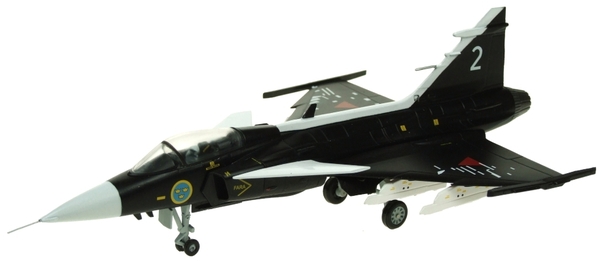 Saab JAS39 Gripen Swedish Air Force, Museum Black, 2 AV7243004