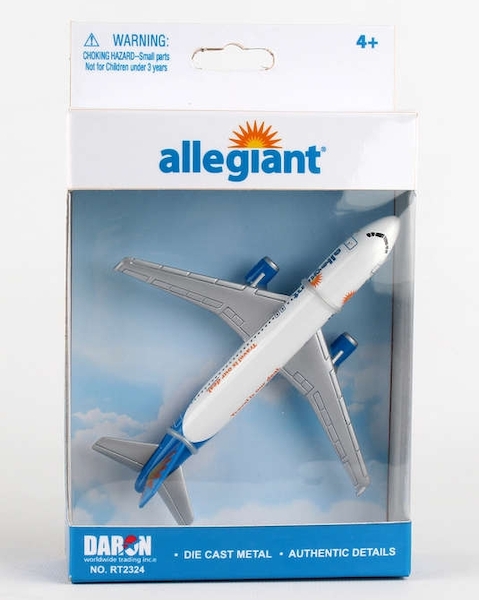 allegiant toy airplane