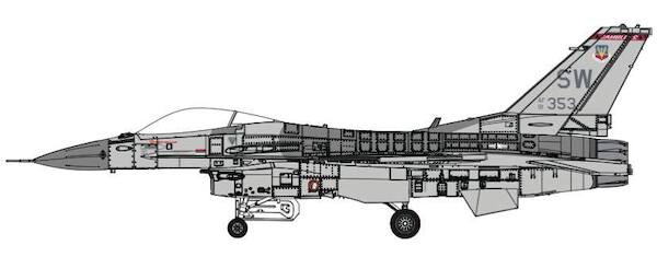 F16C Block 50 USAF 91353 78th FS Mig Killer CBW721601