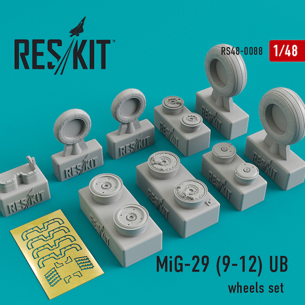Mikoyan MiG29 (9-12) UB Fulcrum B Wheel set RS48-088