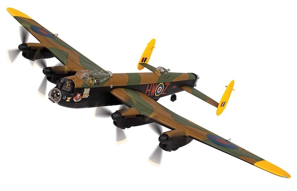 Avro Lancaster B MkIII, LM739 / HW-Z(2), 'Grogs the Shot', RAF No.100 Squadron, Elsham Wolds, 25th April, 1945 AA32627