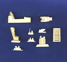 Mirage F1C cockpit detail set (ESCI/Italeri) CC48030