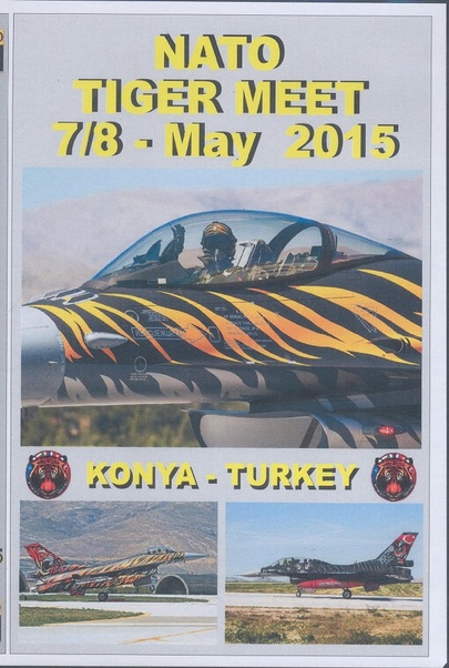 NATO Tiger Meet 7/8 may 2015 Konya - Turkey DVD-KONYA