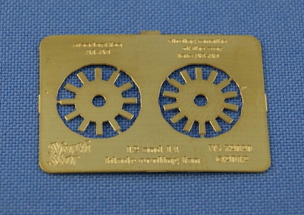 Focke Wulf FW190 12 and 14 blade cooling fan NS72020
