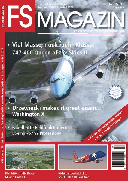 FS Magazin: Fachzeitschrift für Flugsimulation nr. 3/2017 April/Mai 419704850590403