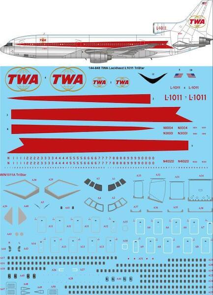 Lockheed L1011 Tristar (TWA Delivery) 144-850