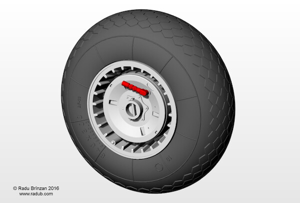 Messerschmitt Me262 main Wheels (Revell) RB-C32006