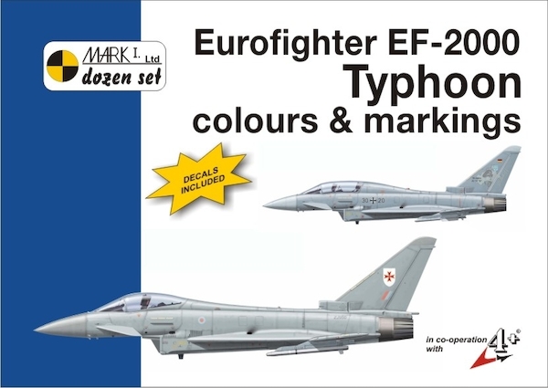 Eurofighter EF-2000 Typhoon Colours & Markings + decals MKD72006