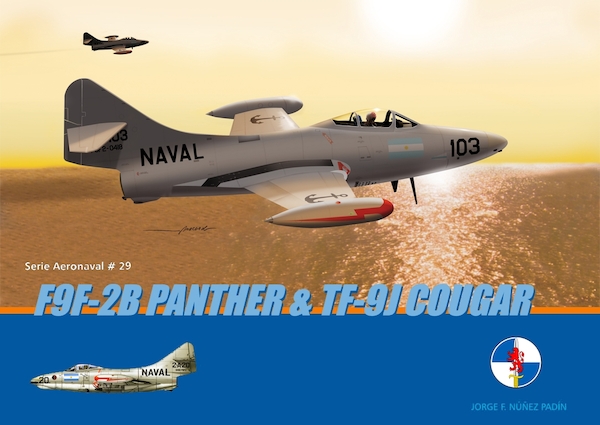 Grumman F9F-2B Panther and TF9J Cougar  9789871682034