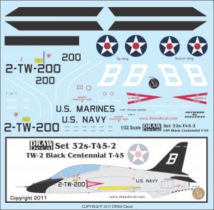 T45C Goshawk (TW-1 Centennial Black) 32-T45-2