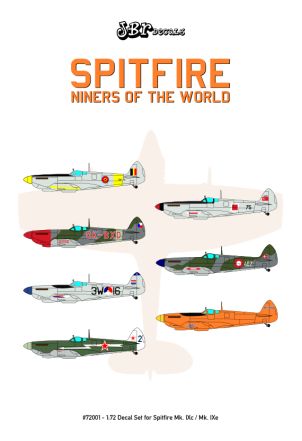 Spitfire, Niners of the world JBR72001