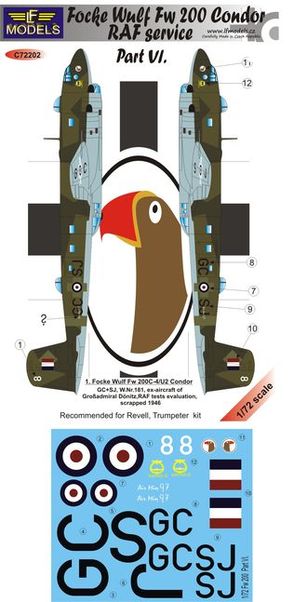 Focke Wulf Fw200 Condor (RAF Part V) c72202