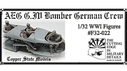 WW1 AEG GIV German Crew F32-022