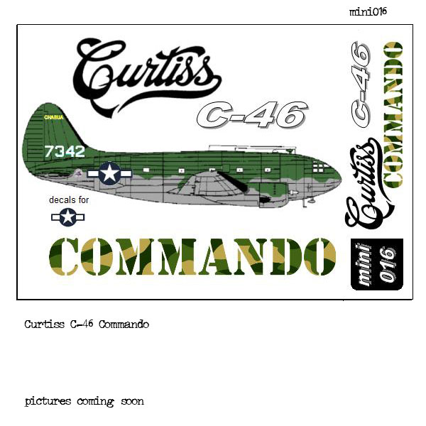 Curtiss C46D Commando MWG144016