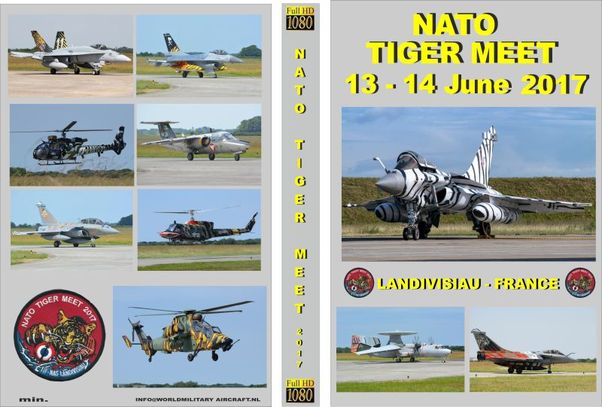 NATO Tiger Meet 13-14 June 2017 Landivisiau France DVD-Landivisiau