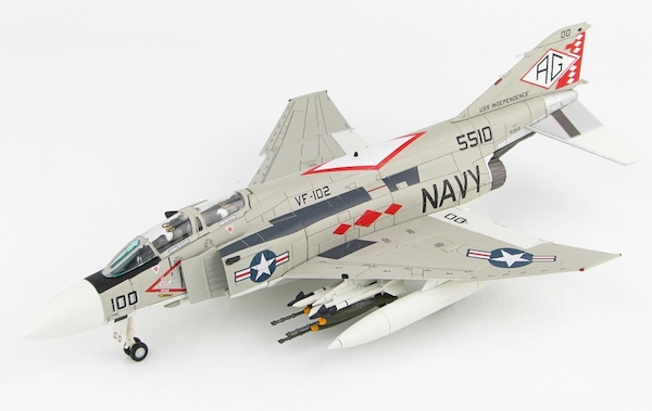 F4J Phantom, US Navy, BuNo.155510, VF-102 Diamondbacks, USS Independence (CV-64) , 1976 HA19006
