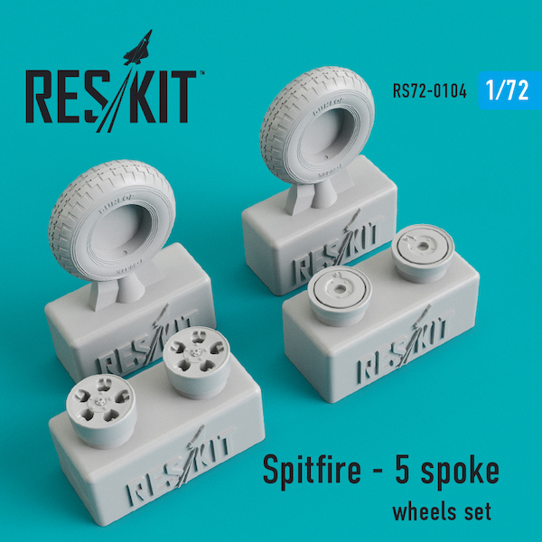 Spitfire 5 spoke wheel set RS72-0104