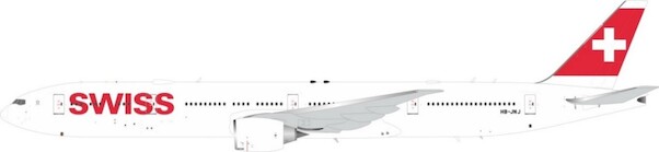 Boeing 777-300ER Swiss International Air Lines HB-JNJ With Stand JF-777-3-010