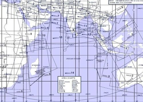 High and Low Altitude Enroute Chart Middle East ME(H/L)13/14 ME(H/L)13/14