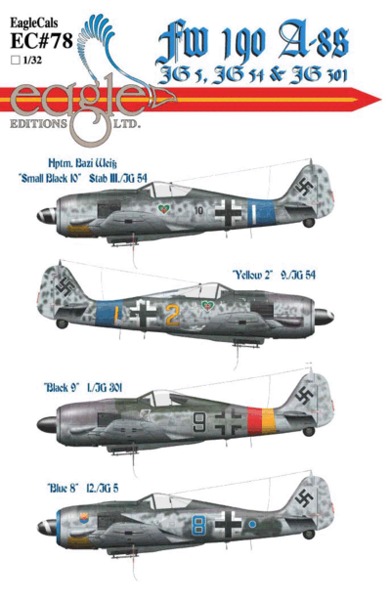 Focke Wulf FW190A ss (JG2, JG54, JG301) egd3278