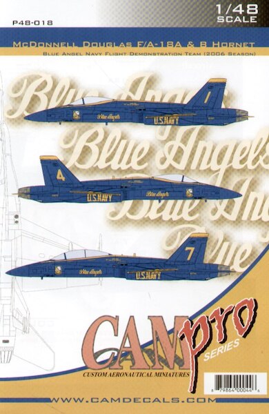 McDonnell Douglas F/A18A/B Hornet (Blue Angels 2006 Season) CAMP48-018