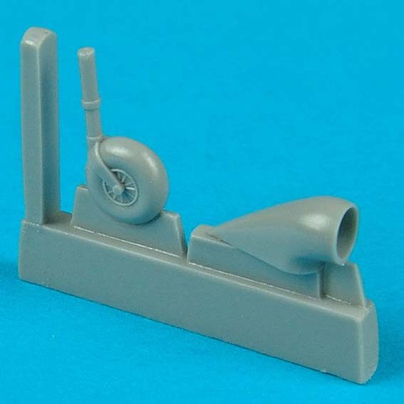 Messerchmitt BF109K Air Intake and tail wheel (Revell) Qb72043