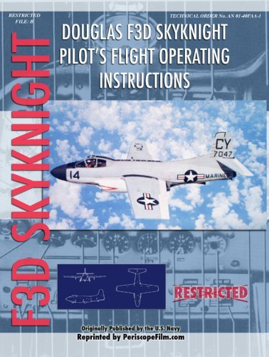 Douglas F3D Skyknight Pilot's Flight Operating Instructions 1935327178